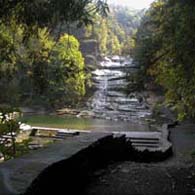 Buttermilk Falls Aglow